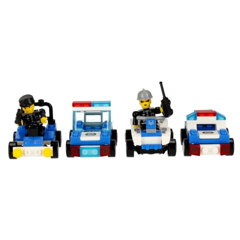 Klocki konstrukcyjne 29-39 elementów Policja display alleBLOX 492820
