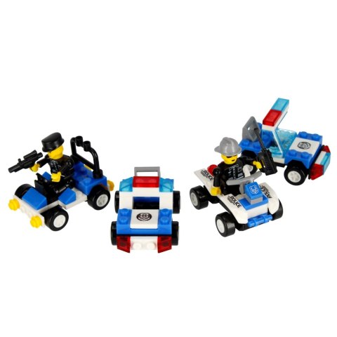 Klocki konstrukcyjne 29-39 elementów Policja display alleBLOX 492820