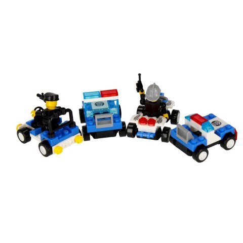 Klocki konstrukcyjne 29-39 elementów Policja display alleBLOX 492820