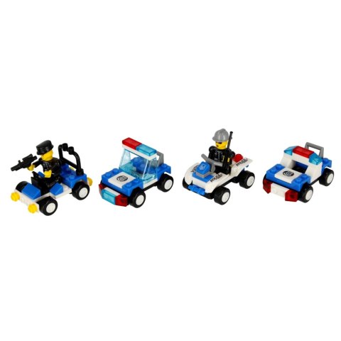 Klocki konstrukcyjne 29-39 elementów Policja display alleBLOX 492820