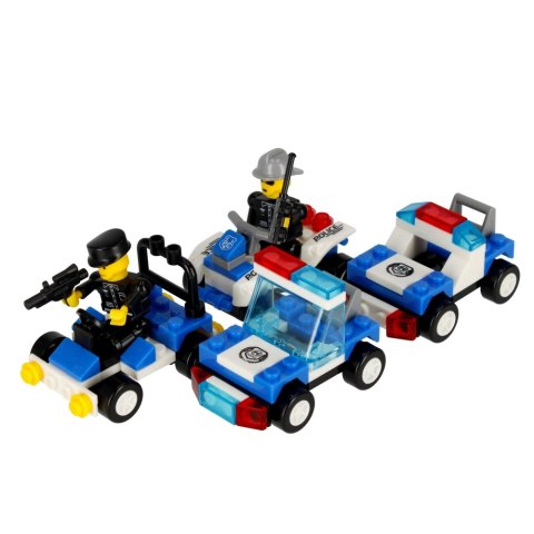 Klocki konstrukcyjne 29-39 elementów Policja display alleBLOX 492820