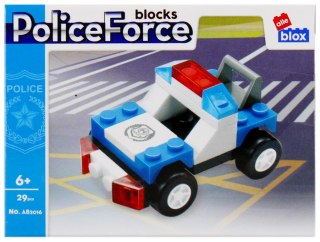 Klocki konstrukcyjne 29 elementów Policja alleBLOX 492815
