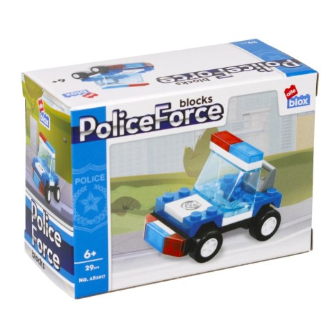 Klocki konstrukcyjne 29 elementów Policja alleBLOX 492817