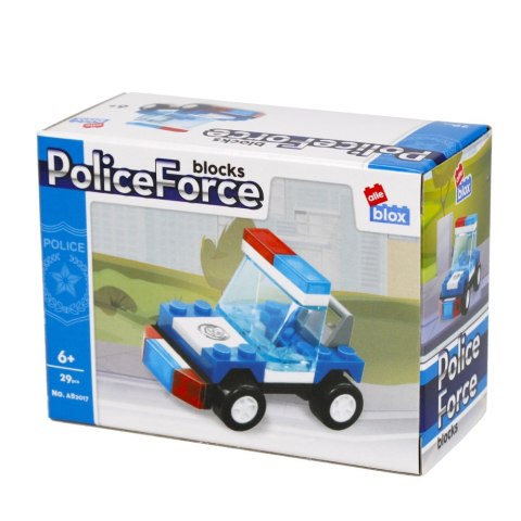 Klocki konstrukcyjne 29 elementów Policja alleBLOX 492817