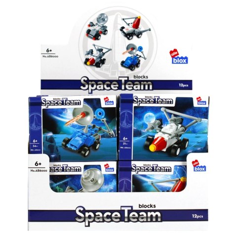 Klocki konstrukcyjne 30-35 elementów Space Team alleBLOX 492874