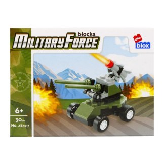 Klocki konstrukcyjne 30 elementów Military alleBLOX 492824