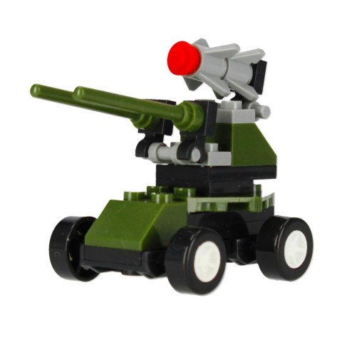 Klocki konstrukcyjne 30 elementów Military alleBLOX 492824