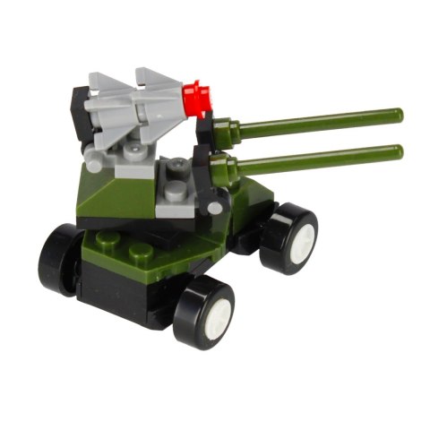Klocki konstrukcyjne 30 elementów Military alleBLOX 492824