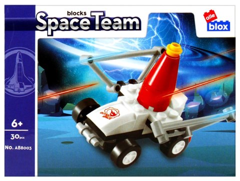 Klocki konstrukcyjne 30 elementów Space alleBLOX 492872