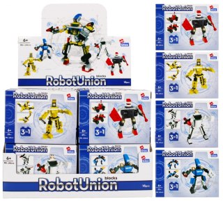 Klocki konstrukcyjne 33-40 elementów Robot display alleBLOX 492894