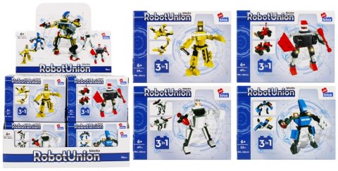 Klocki konstrukcyjne 33-40 elementów Robot display alleBLOX 492894