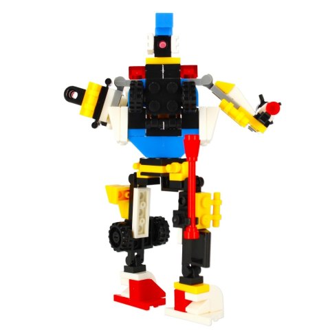 Klocki konstrukcyjne 33-40 elementów Robot display alleBLOX 492894