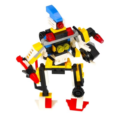 Klocki konstrukcyjne 33-40 elementów Robot display alleBLOX 492894