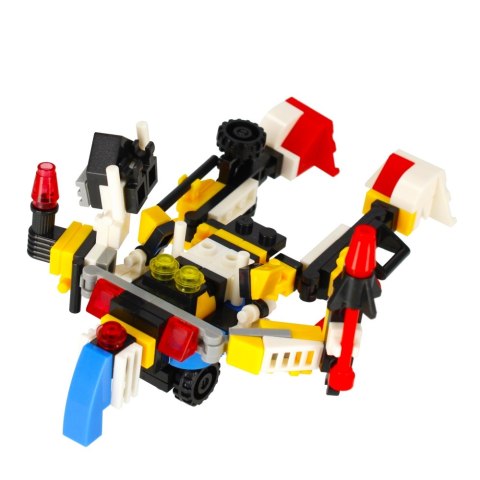 Klocki konstrukcyjne 33-40 elementów Robot display alleBLOX 492894