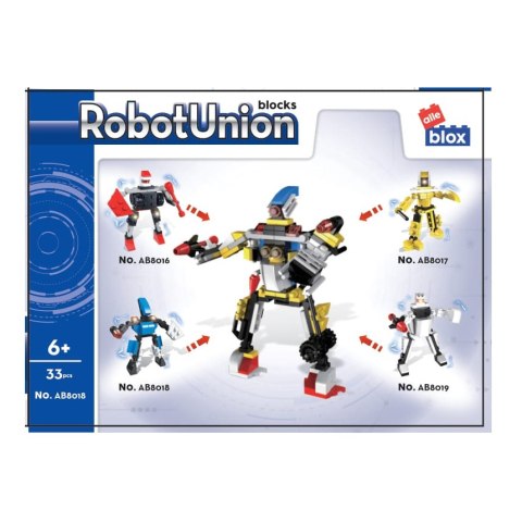 Klocki konstrukcyjne 33 elementy Robot alleBLOX 492889