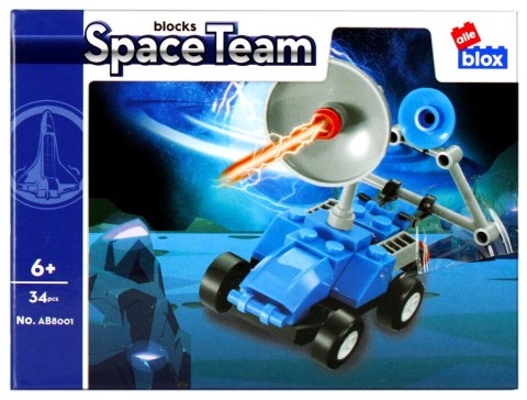 Klocki konstrukcyjne 34 elementy Space alleBLOX 492870