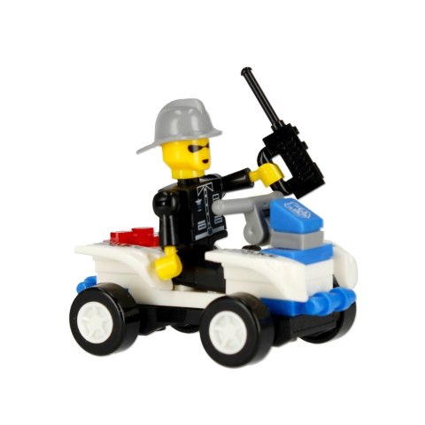Klocki konstrukcyjne 35 elementów Policja alleBLOX 492818