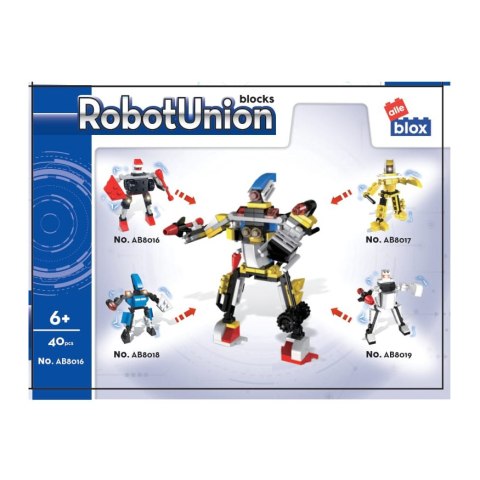 Klocki konstrukcyjne 40 elementów Robot alleBLOX 492886