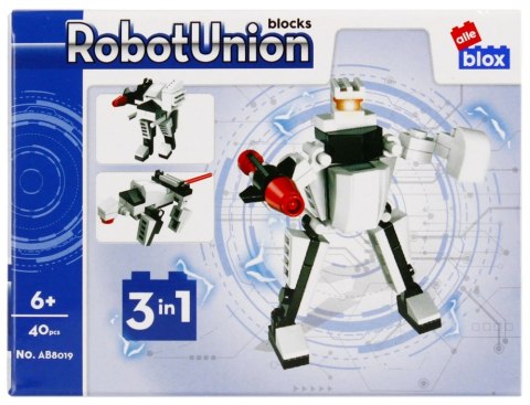 Klocki konstrukcyjne 40 elementów Robot alleBLOX 492892