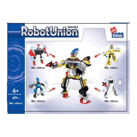 Klocki konstrukcyjne 40 elementów Robot alleBLOX 492892