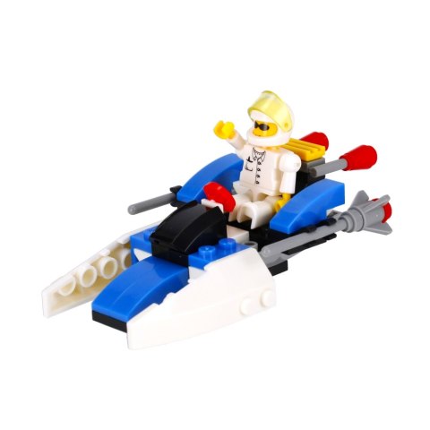 Klocki konstrukcyjne 50 elementów Space alleBLOX 492877