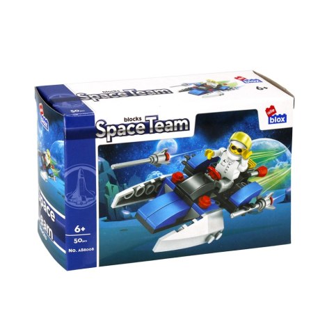 Klocki konstrukcyjne 50 elementów Space alleBLOX 492877