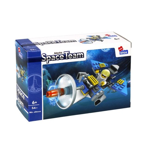 Klocki konstrukcyjne 54 elementy Space alleBLOX 492875