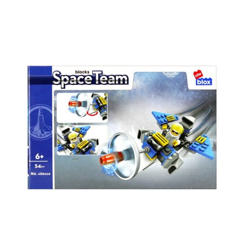 Klocki konstrukcyjne 54 elementy Space alleBLOX 492875