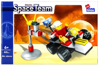 Klocki konstrukcyjne 60 elementów Space alleBLOX 492878