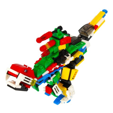 Klocki konstrukcyjne 62-65 elementów Robot display alleBLOX 492914