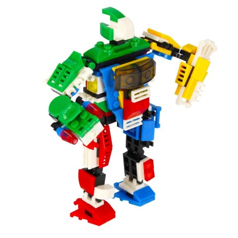 Klocki konstrukcyjne 62-65 elementów Robot display alleBLOX 492914