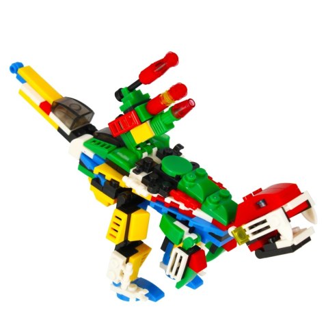 Klocki konstrukcyjne 62-65 elementów Robot display alleBLOX 492914