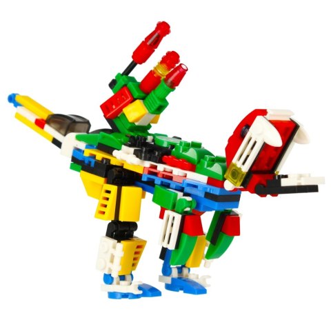 Klocki konstrukcyjne 62-65 elementów Robot display alleBLOX 492914