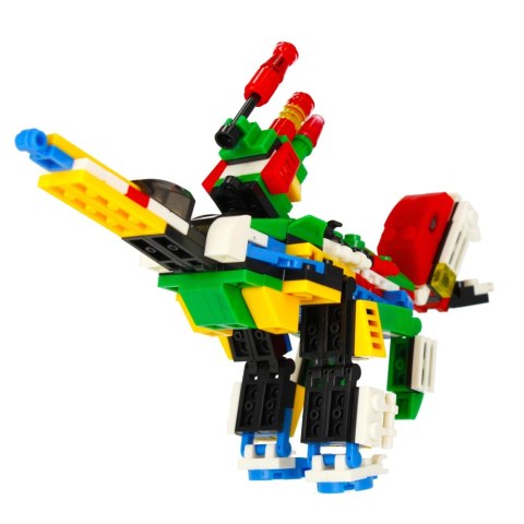 Klocki konstrukcyjne 62-65 elementów Robot display alleBLOX 492914