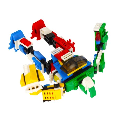 Klocki konstrukcyjne 62-65 elementów Robot display alleBLOX 492914