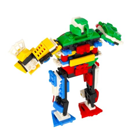 Klocki konstrukcyjne 62-65 elementów Robot display alleBLOX 492914