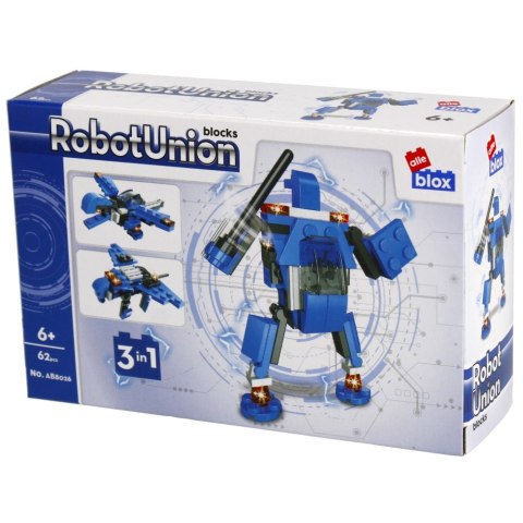 Klocki konstrukcyjne 62 elementy Robot alleBLOX 492906
