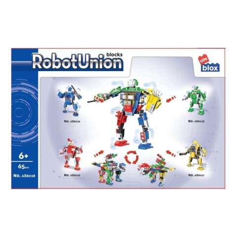 Klocki konstrukcyjne 65 elementów Robot alleBLOX 492910