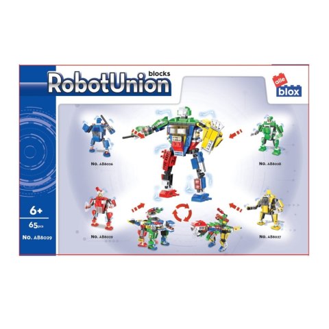 Klocki konstrukcyjne 65 elementów Robot alleBLOX 492913