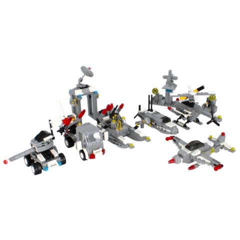 Klocki konstrukcyjne 94-106 elementów Military alleBLOX 492863