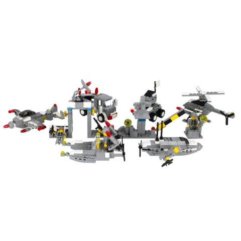 Klocki konstrukcyjne 94-106 elementów Military alleBLOX 492863