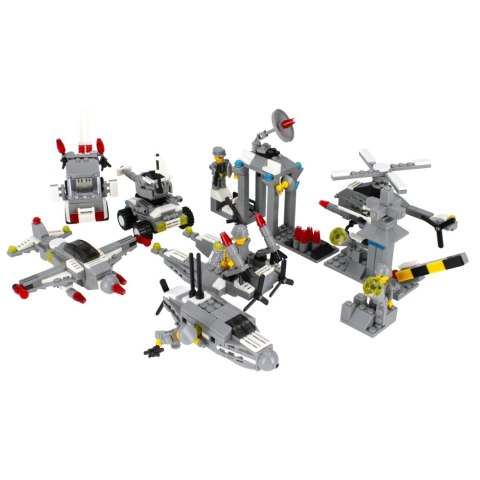 Klocki konstrukcyjne 94-106 elementów Military alleBLOX 492863
