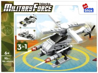 Klocki konstrukcyjne 95 elementów Military alleBLOX 492855