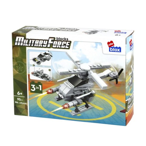 Klocki konstrukcyjne 95 elementów Military alleBLOX 492855