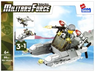 Klocki konstrukcyjne 96 elementów Military alleBLOX 492860