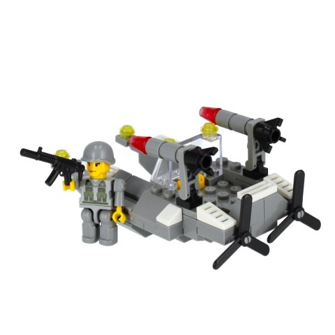 Klocki konstrukcyjne 96 elementów Military alleBLOX 492860