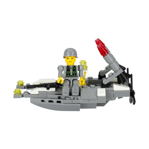 Klocki konstrukcyjne 96 elementów Military alleBLOX 492860