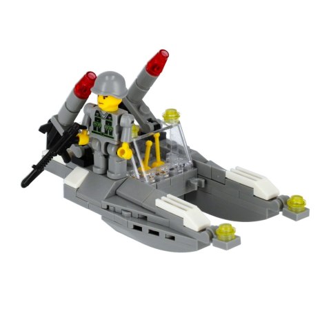 Klocki konstrukcyjne 96 elementów Military alleBLOX 492860