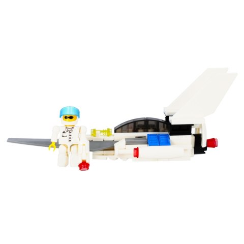 Klocki konstrukcyjne 96 elementów Space alleBLOX 492882