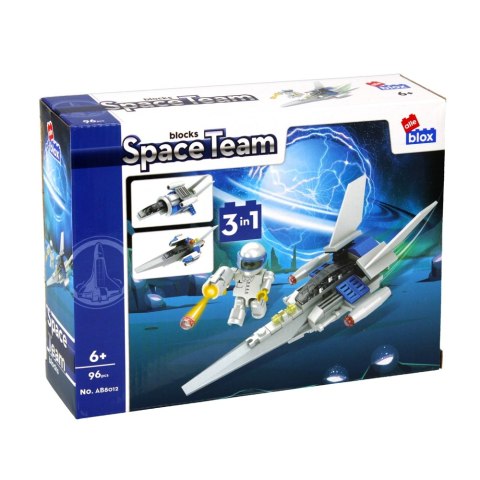 Klocki konstrukcyjne 96 elementów Space alleBLOX 492882